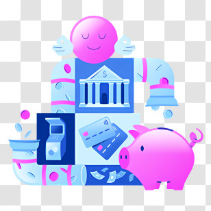 Money - Banking And Finance Concept Illustration Transparent PNG