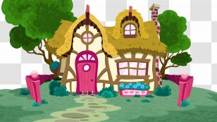 Twilight Sparkle Video Pony Cartoon Digital Media - House - Beautiful Ground Level Deck Transparent PNG