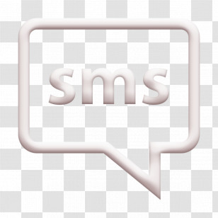 Speech Bubble Icon Sms Text Messaging Icon Sms Icon Transparent PNG