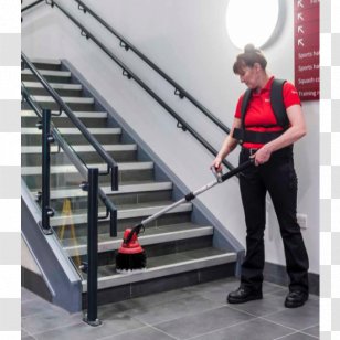 Floor Scrubber Stairs Cleaning - Glass Brick - Showers Transparent PNG
