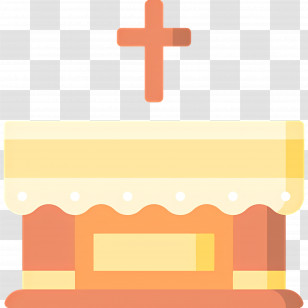 Christian Cross - Religious Altar With Cross Transparent PNG