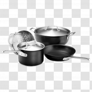 Frying Pan Cookware Non-stick Surface Tableware Kitchen Utensil - Swiss Diamond International Transparent PNG