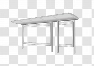 Advertising Bus Stop Public Transport - Rectangle - Vector Map Of Physical Station Transparent PNG