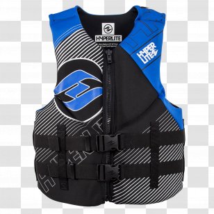 Life Jackets Wakeboarding Hyperlite Wake Mfg. Gilets Blue - Clothing Transparent PNG