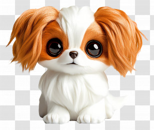 Lovely Dog - Adorable Fluffy Puppy Transparent PNG