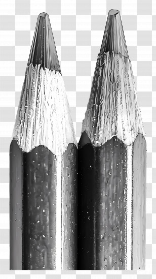 Pencils - Sharp Graphite Pencils Transparent PNG