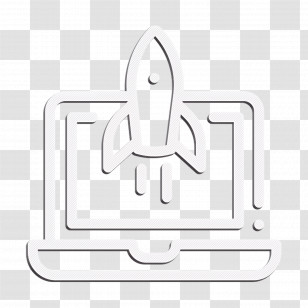 Startup Icon Laptop Icon Startup & New Business Icon Transparent PNG