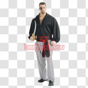 Halloween Costume Piracy Captain Hook Buccaneer - Child Transparent PNG