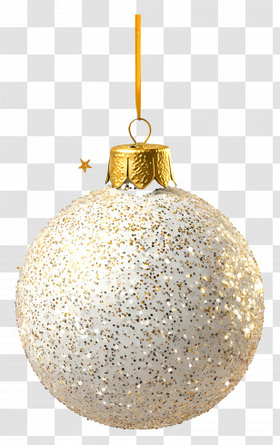Glitter Christmas - Glittery Ornament For Christmas Decoration Transparent PNG