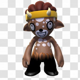 Range Tour Racer - Cartoon Deer Character Transparent PNG