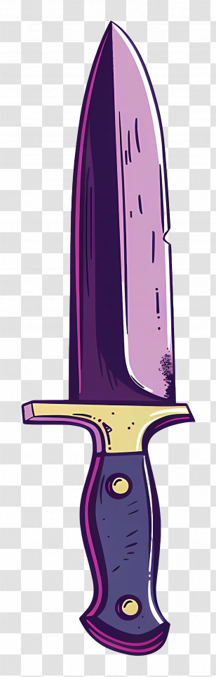Knife - Cartoon Knife Illustration Transparent PNG
