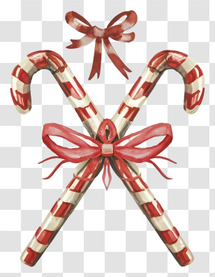 Candy Canes - Christmas Candy Canes Transparent PNG