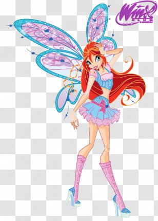 Bloom Winx Club: Believix In You Tecna Roxy Aisha - Silhouette - Flower Transparent PNG