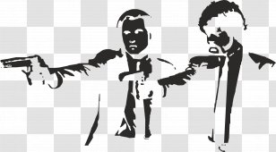 Stencil Daft Punk Art Wall Decal Wallpaper - Heart Transparent PNG