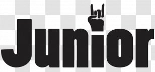 Logo Disney Junior - Industry - Black And White Transparent PNG