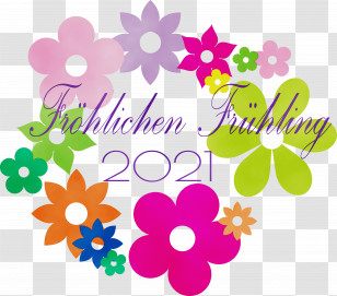 Floral Design Transparent PNG