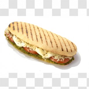 Panini Hamburger Vegetable Sandwich Wrap - Breakfast - Ham Transparent PNG