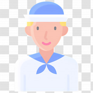 Ship Crew - Cartoon Sailor In Uniform Transparent PNG