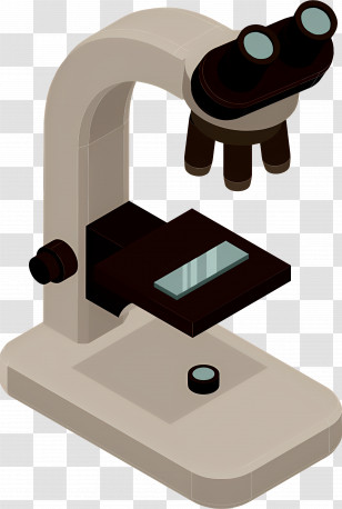 Microscope - Microscope Icon Illustration For Science Transparent PNG