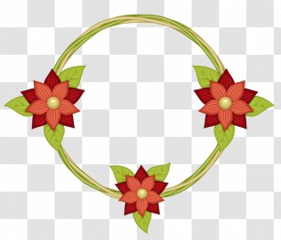 Flower Petal Christmas Ornament Floral Design - Decor Transparent PNG