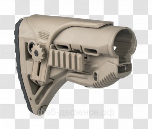 Air Gun Stock M4 Carbine Firearm Weapon - Recoil Buffer Transparent PNG