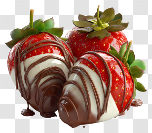 Chocolate Covered Strawberries - Chocolate Covered Strawberries Transparent PNG