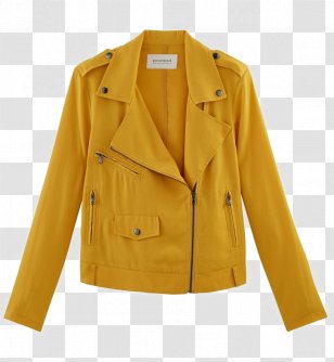 Blazer Jacket Denim Dress Jeans - Yellow Transparent PNG