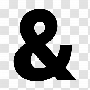 Ampersand Symbol - Ampersand Symbol Transparent PNG