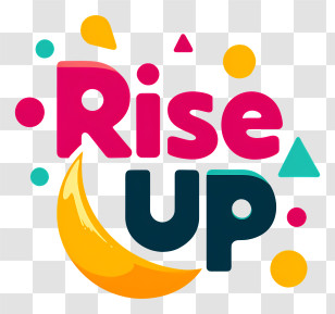 Rise Up - Rise Up Colorful Logo Transparent PNG
