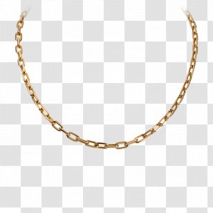 T Shirt Gold Chain Necklace Pixabay Transparent Png - gold necklace roblox t shirt