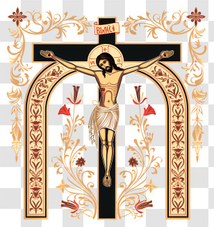 Orthodox Good Friday - Religious Crucifix Illustration Transparent PNG