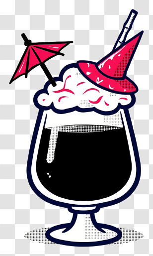 Skull Cocktail - Spooky Witch Cocktail Transparent PNG