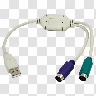 PlayStation 2 PS/2 Port USB Adapter Electrical Cable - Electronic Device Transparent PNG