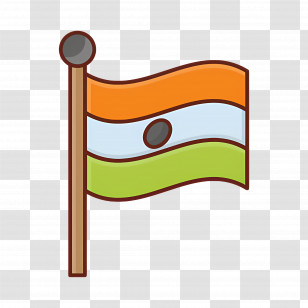 India Flag - Indian Flag Illustration Transparent PNG