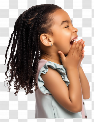 Laughing Girl - Laughing Child In Joy Transparent PNG
