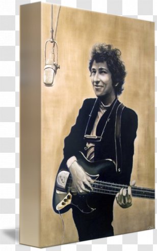Bob Dylan Gallery Wrap Canvas Poster Printing Transparent PNG