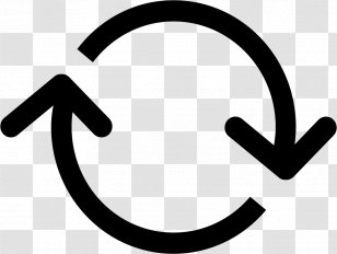 Symbol Arrow - Text Transparent PNG
