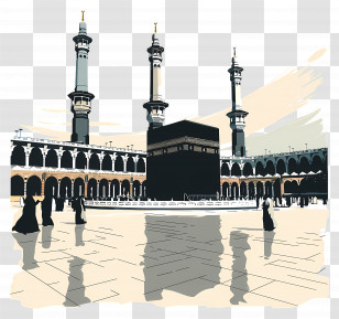 Hajj - Kaaba In Mecca Transparent PNG