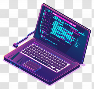 System Configuration - Laptop With Programming Interface Graphics Transparent PNG