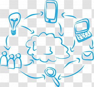 Digital Marketing Internet Cloud Computing Business Online Advertising - Hand - Entrepreneur Transparent PNG
