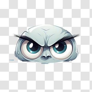 Emoji Face - Angry Cartoon Face Transparent PNG
