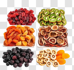 Vector Draw Character Design - Variety Of Dried Fruits Transparent PNG