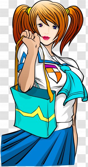 Woman Student School Uniform Clip Art - Tree Transparent PNG