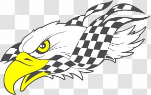 Bald Eagle Drawing Line Art Clip - Fish - Aguila Transparent PNG