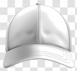 Baseball Cap - White Baseball Cap On Transparent Background Transparent PNG