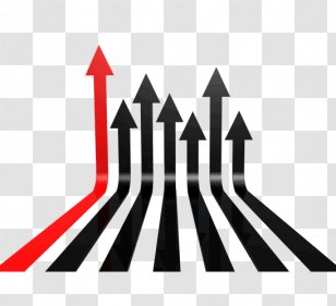 Hypex Electronics Stepper Motor Computer Monitors - Logo - Rising Arrow Transparent PNG