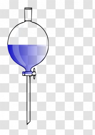 Separatory Funnel BÃ¼chner Laboratory Filter - Glass Transparent PNG