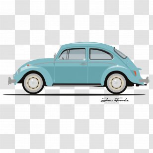 Vintage Car Ford Mustang Clip Art Volkswagen Beetle Vehicle Vector Transparent Png