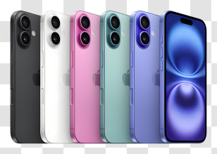 Apple Iphone 17 - Colorful IPhones Transparent PNG