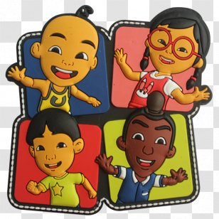 Upin & Ipin Jeng Jeng! Refrigerator Magnets Craft - Boboiboy Transparent PNG
